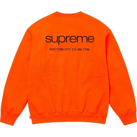 NYC Crewneck - fall/winter 2023 - Supreme