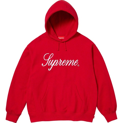 Raised Script Hooded Sweatshirt - fall/winter 2023 - Supreme