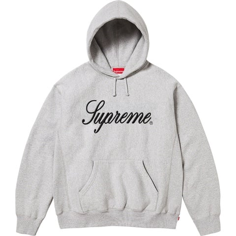 Raised Script Hooded Sweatshirt - fall/winter 2023 - Supreme