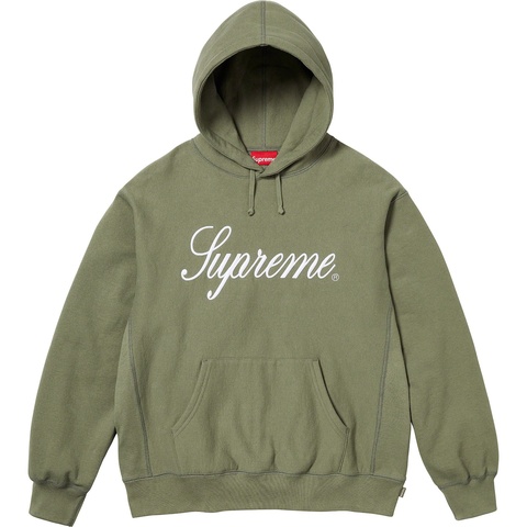 Raised Script Hooded Sweatshirt - fall/winter 2023 - Supreme