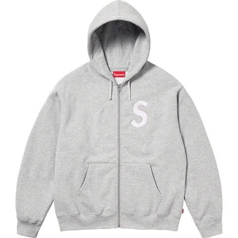 S Logo Zip Up Hooded Sweatshirt - fall/winter 2023 - Supreme