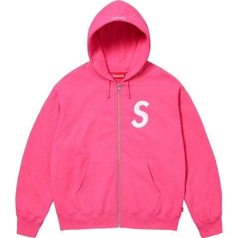 S Logo Zip Up Hooded Sweatshirt - fall/winter 2023 - Supreme