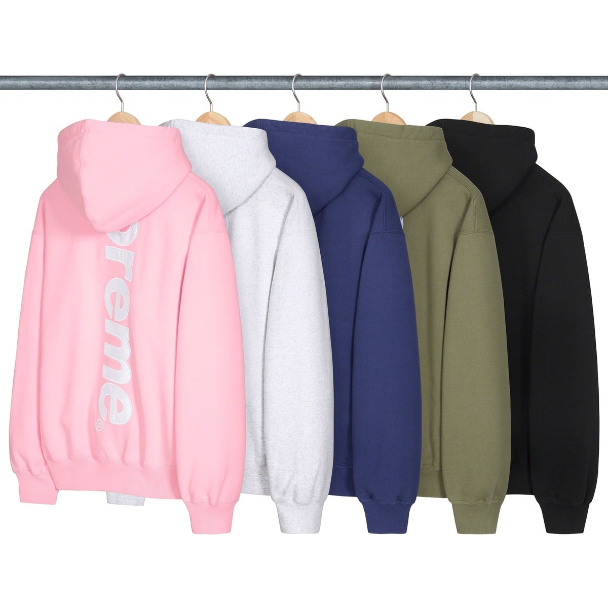 Satin Appliqué Hooded Sweatshirt - SupremeCommunity