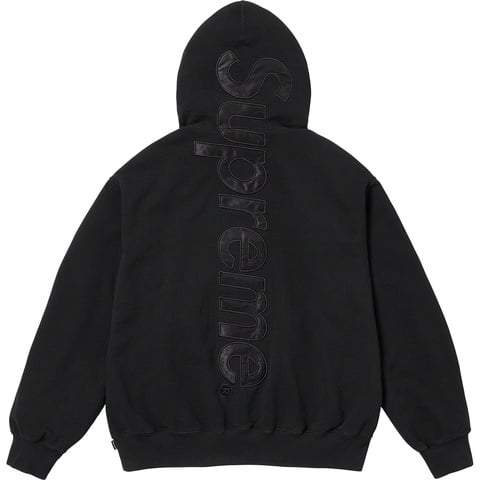Supreme Satin Appliqué Hooded Sweatshirt - Colorway