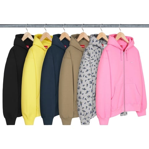Small Box Zip Up Hooded Sweatshirt - Supreme