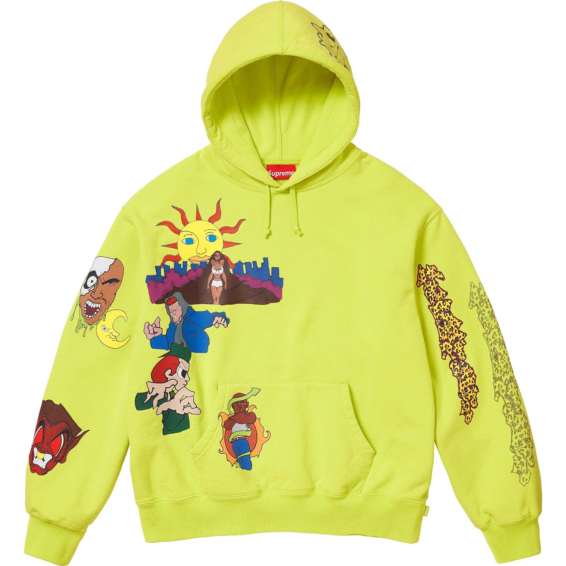 Supreme Sunrise Hooded Sweatshirt (FW23) - $168