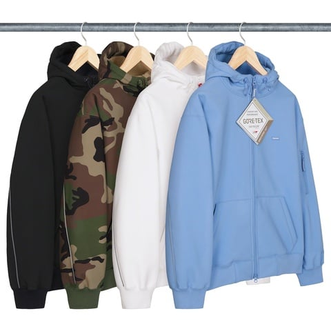 WINDSTOPPER® Zip Up Hooded Sweatshirt - Supreme