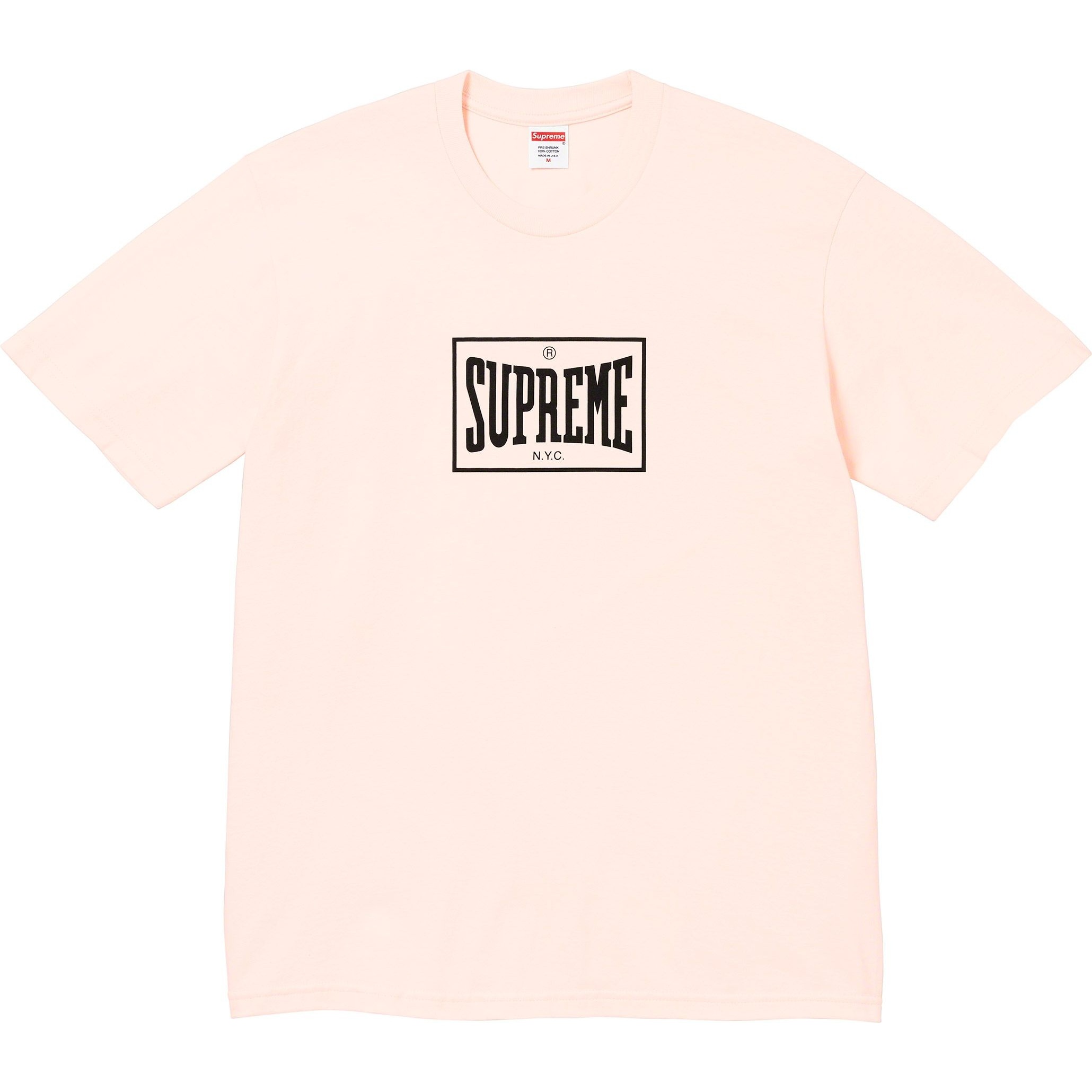 Supreme Warm Up Tee (FW23) - $40