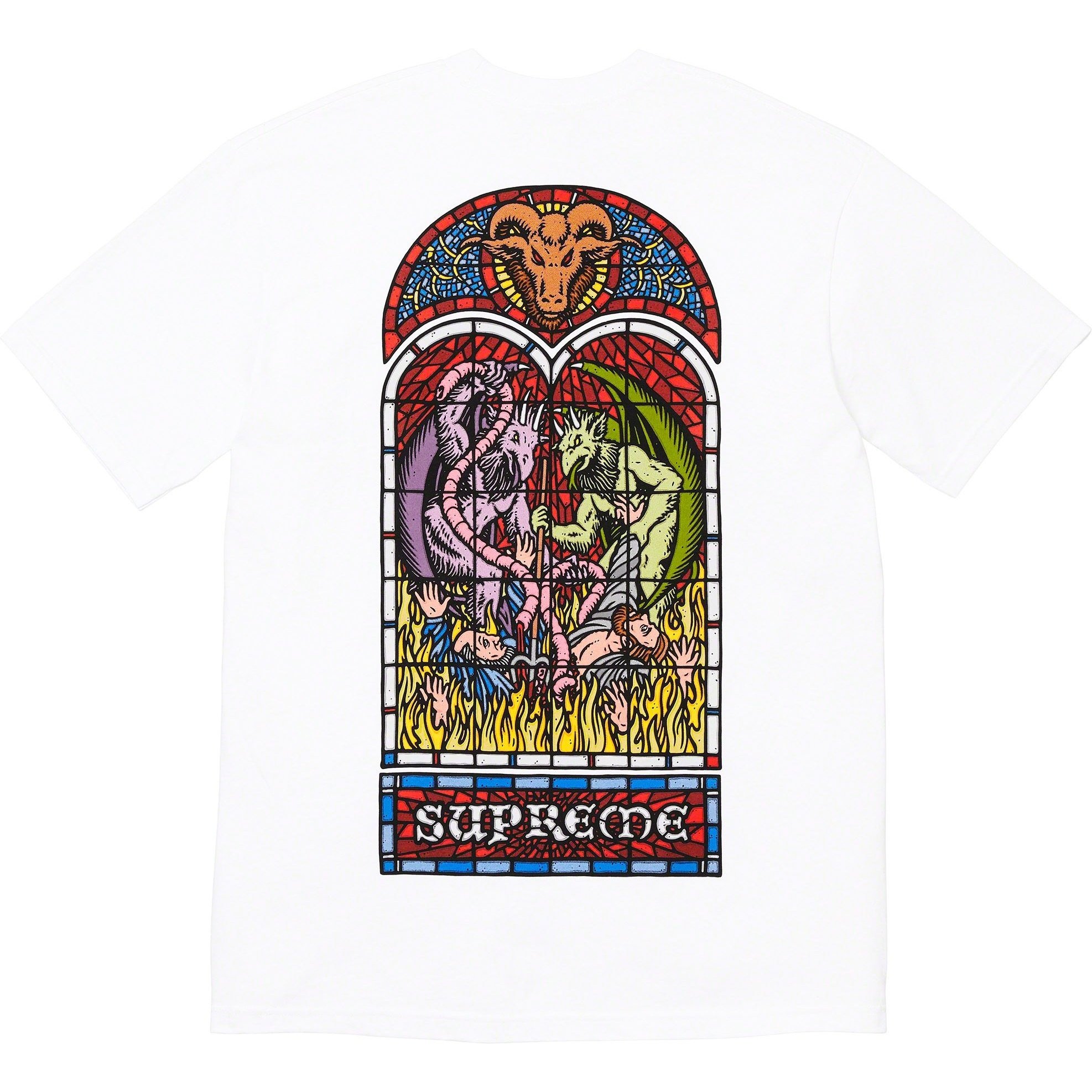 Supreme Worship Tee (FW23) - $40
