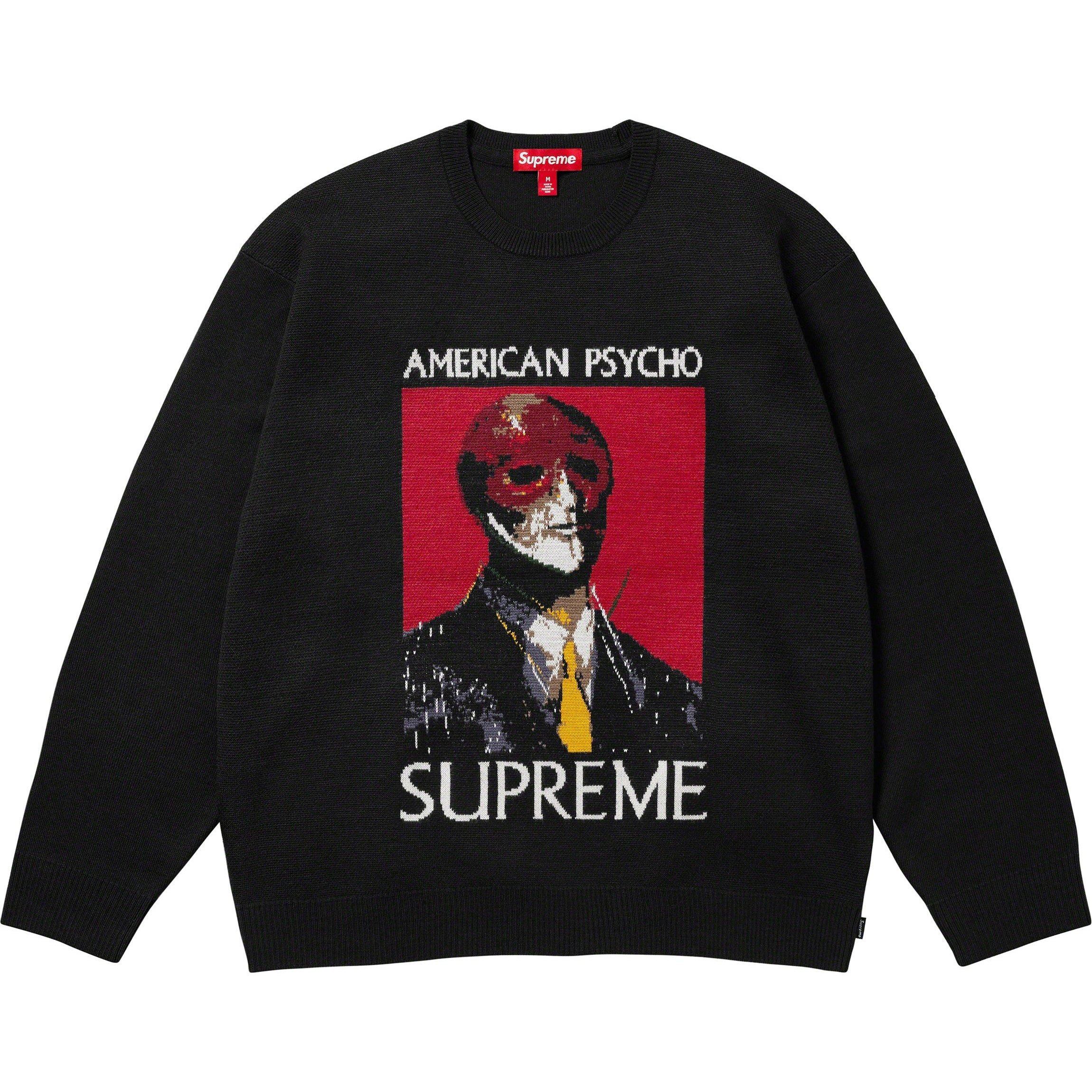 Supreme American Psycho Sweater (FW23) - $178