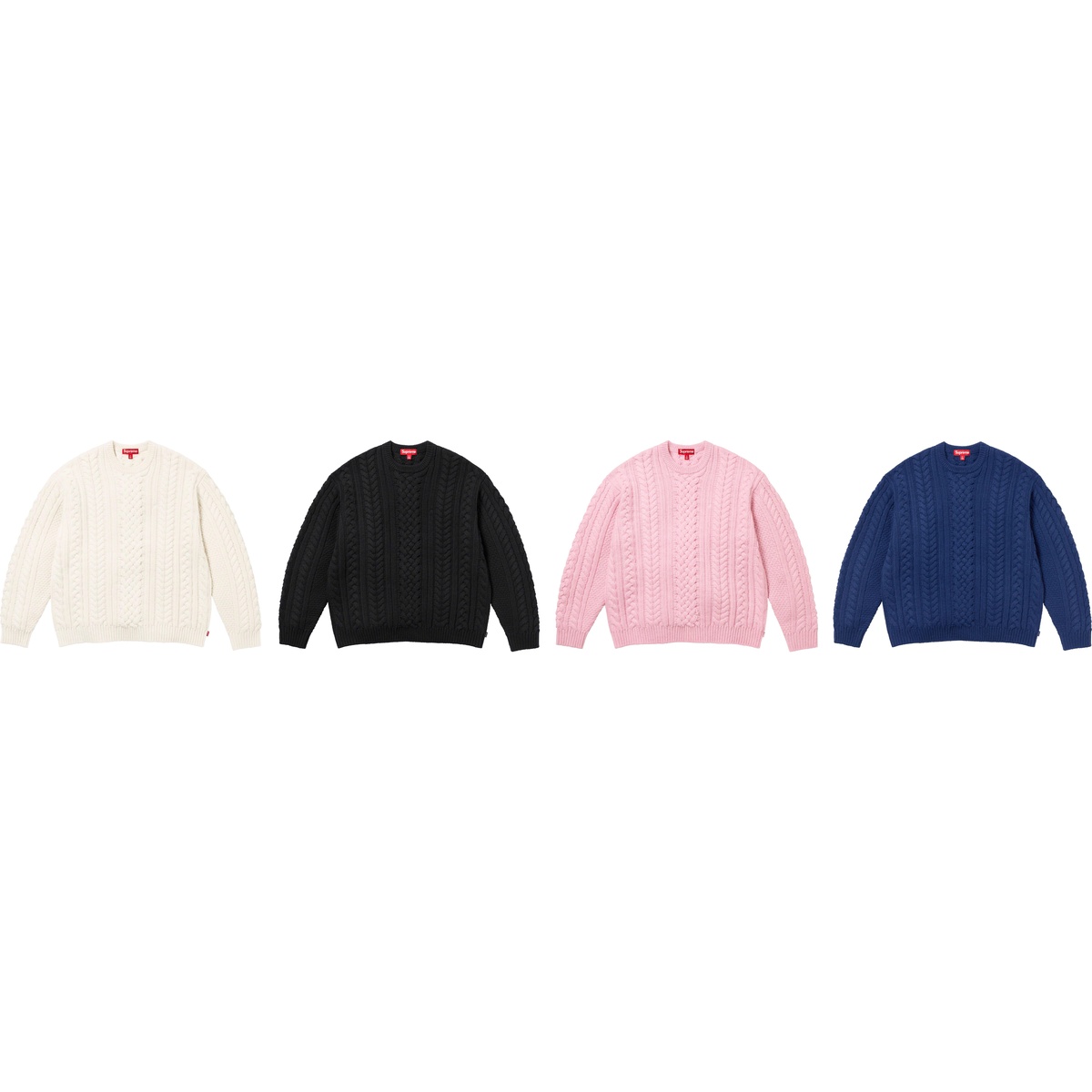 Appliqué Cable Knit Sweater - fall/winter 2023 - Supreme