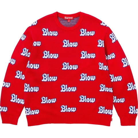 Supreme Blow Sweater +ステッカー付 Blow Sweater - fall/winter 2023 - Supreme