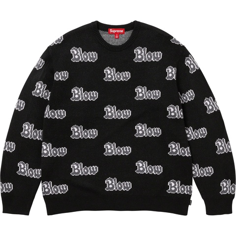 Supreme Blow Sweater +ステッカー付 Blow Sweater - fall/winter 2023 - Supreme