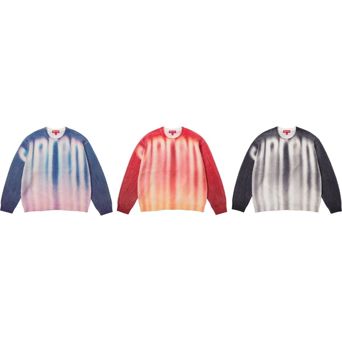 Blurred Logo Sweater - fall/winter 2023 - SupremeCommunity