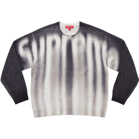 Blurred Logo Sweater - fall/winter 2023 - Supreme