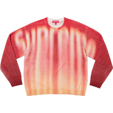 Blurred Logo Sweater - fall/winter 2023 - Supreme