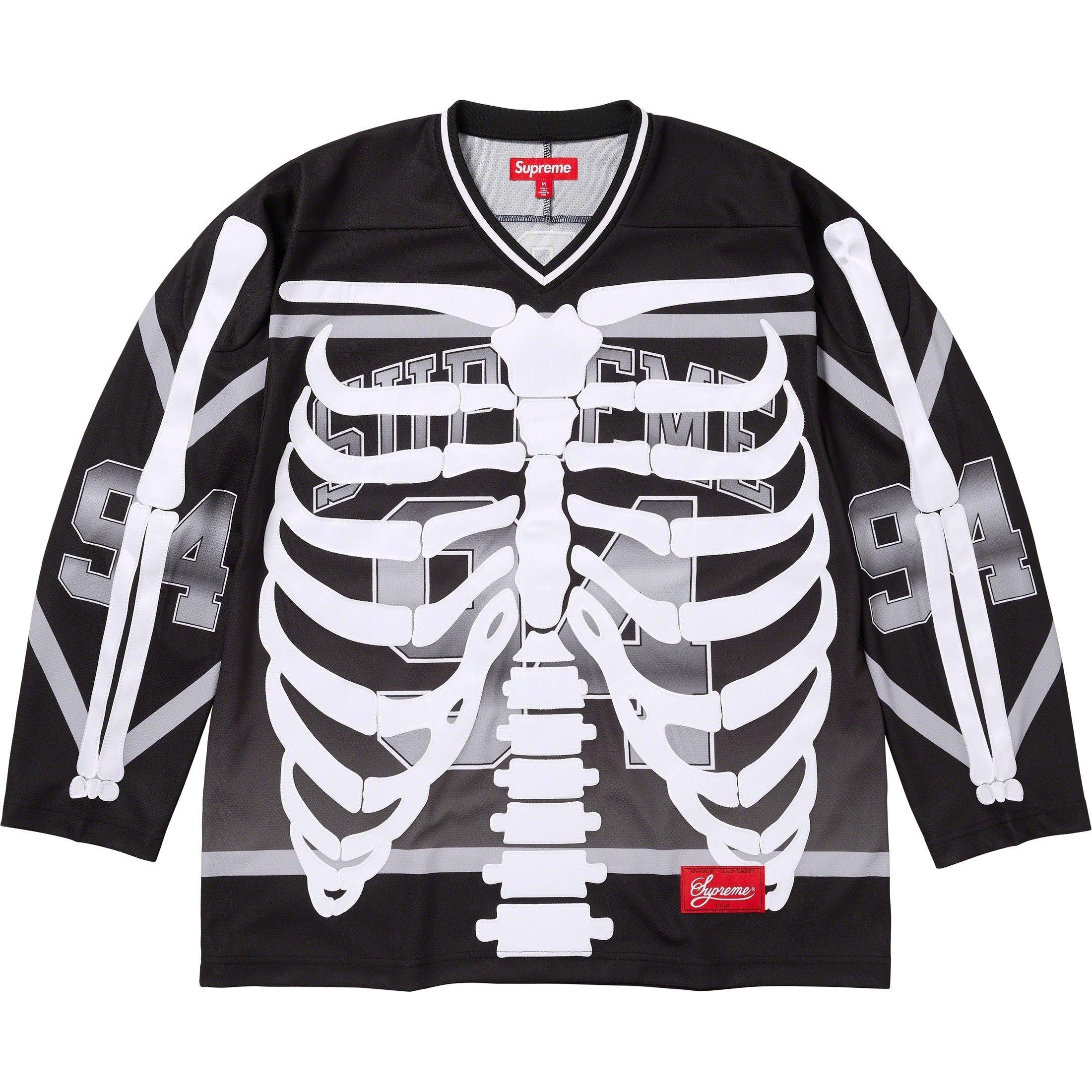 Supreme Bones Hockey Jersey (FW23) - $148