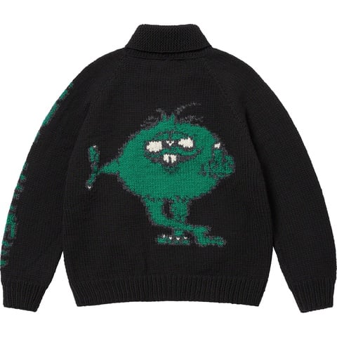 JAMAJ　Camacho Cowichan Sweater Camacho Cowichan Sweater - fall/winter 2023 - Supreme