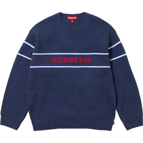 Chest Stripe Sweater - fall/winter 2023 - Supreme