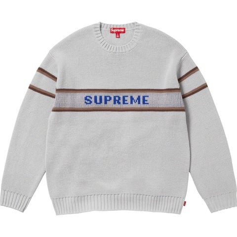 Chest Stripe Sweater - fall/winter 2023 - Supreme