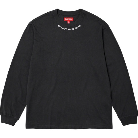 Collar Logo L/S Top - fall/winter 2023 - Supreme