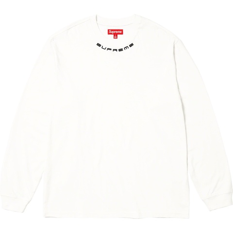Collar Logo L/S Top - fall/winter 2023 - Supreme