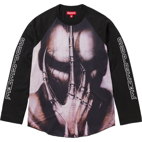H.R. Giger Raglan L/S Top - fall/winter 2023 - Supreme