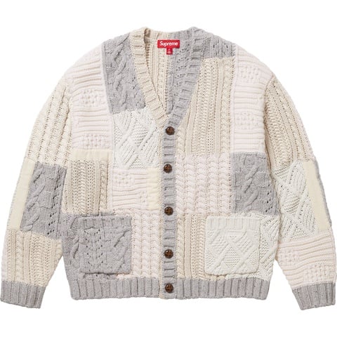 トップス Supreme Contrast Stitch cardigan Contrast Stitch Open Front Cardigan - Modern & Versatile Sweater