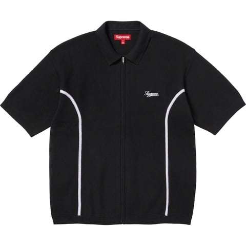 Piping Zip Up Polo - fall/winter 2023 - Supreme
