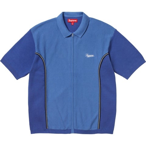 Piping Zip Up Polo - fall/winter 2023 - Supreme