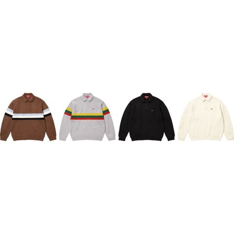 トップス Supreme Small Box Polo Sweater 23AW Supreme Small Box Polo Sweater Dark Brown Men's - FW23 - US