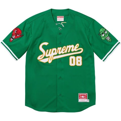 Supreme®/Mitchell & Ness® Downtown Hell Baseball Jersey - Supreme