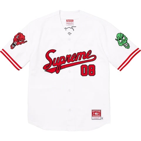 Supreme®/Mitchell & Ness® Downtown Hell Baseball Jersey - Supreme