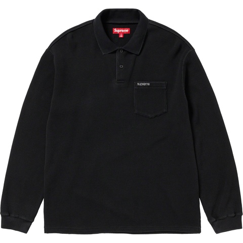 Thermal L/S Polo - fall/winter 2023 - Supreme