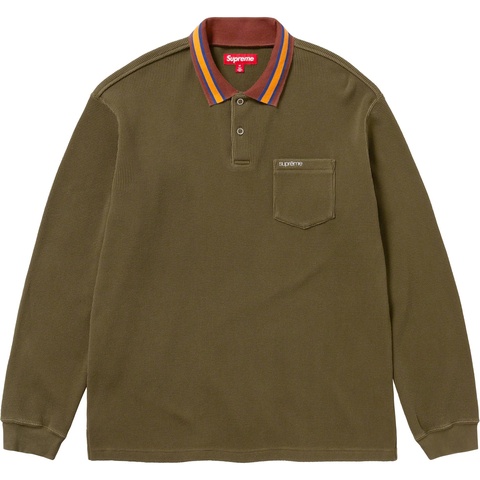 トップス supreme 23fw Thermal L/S Polo Thermal L/S Polo - fall/winter 2023 - Supreme