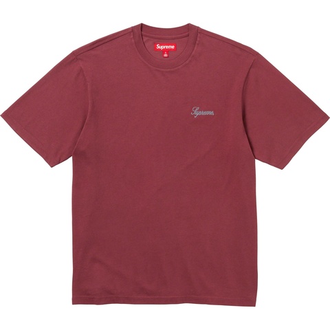 Supreme Washed Script S/S Top - Colorway