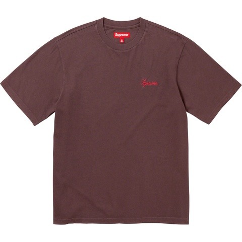 Supreme Washed Script S/S Top - Colorway
