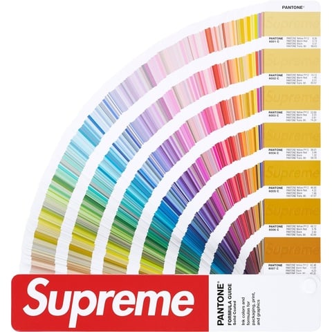 Supreme Supreme®/Pantone® Formula Guide