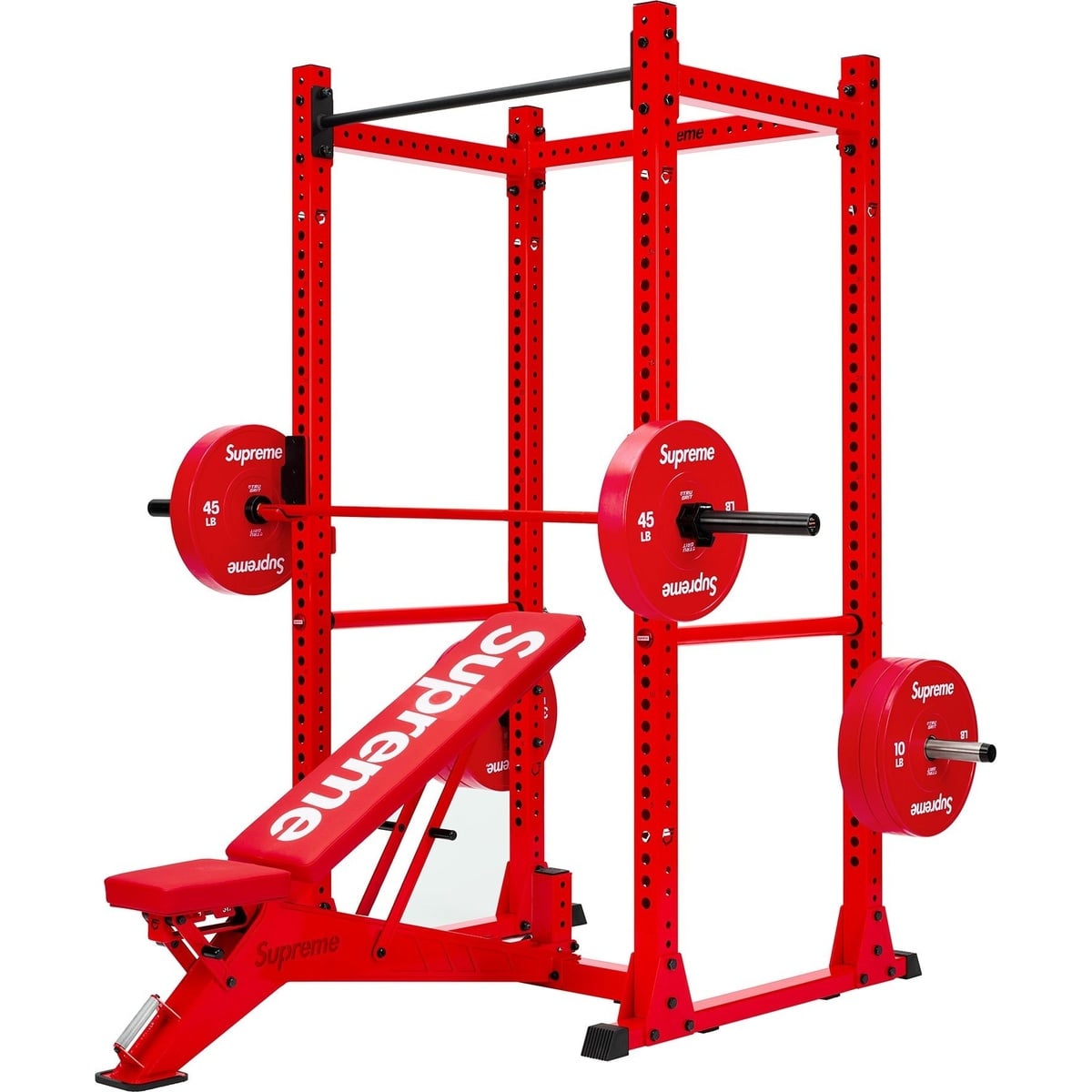 Supreme Supreme®/Tru Grit Power Rack Weight Set (fall/winter 2024) - $3998.00
