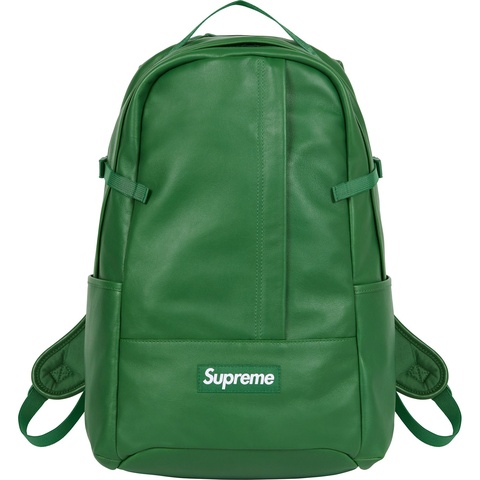 Leather Backpack - fall/winter 2024 - Supreme Leather Backpack - fall/winter 2024 - Supreme