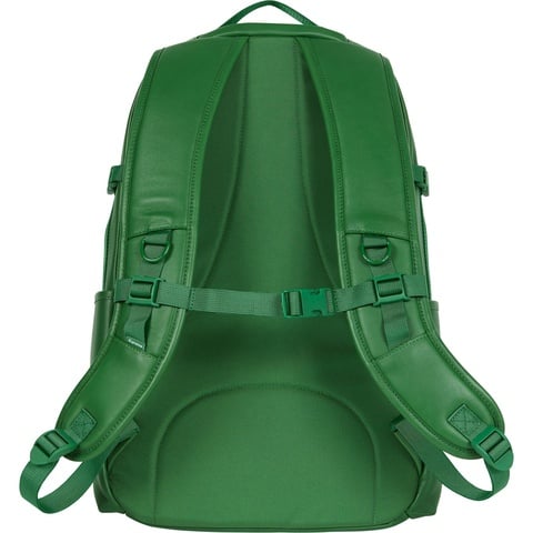 Supreme Leather Backpack - Green