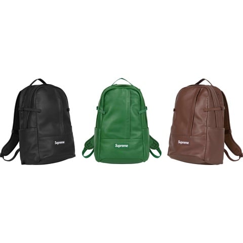 Leather Backpack - fall/winter 2024 - Supreme