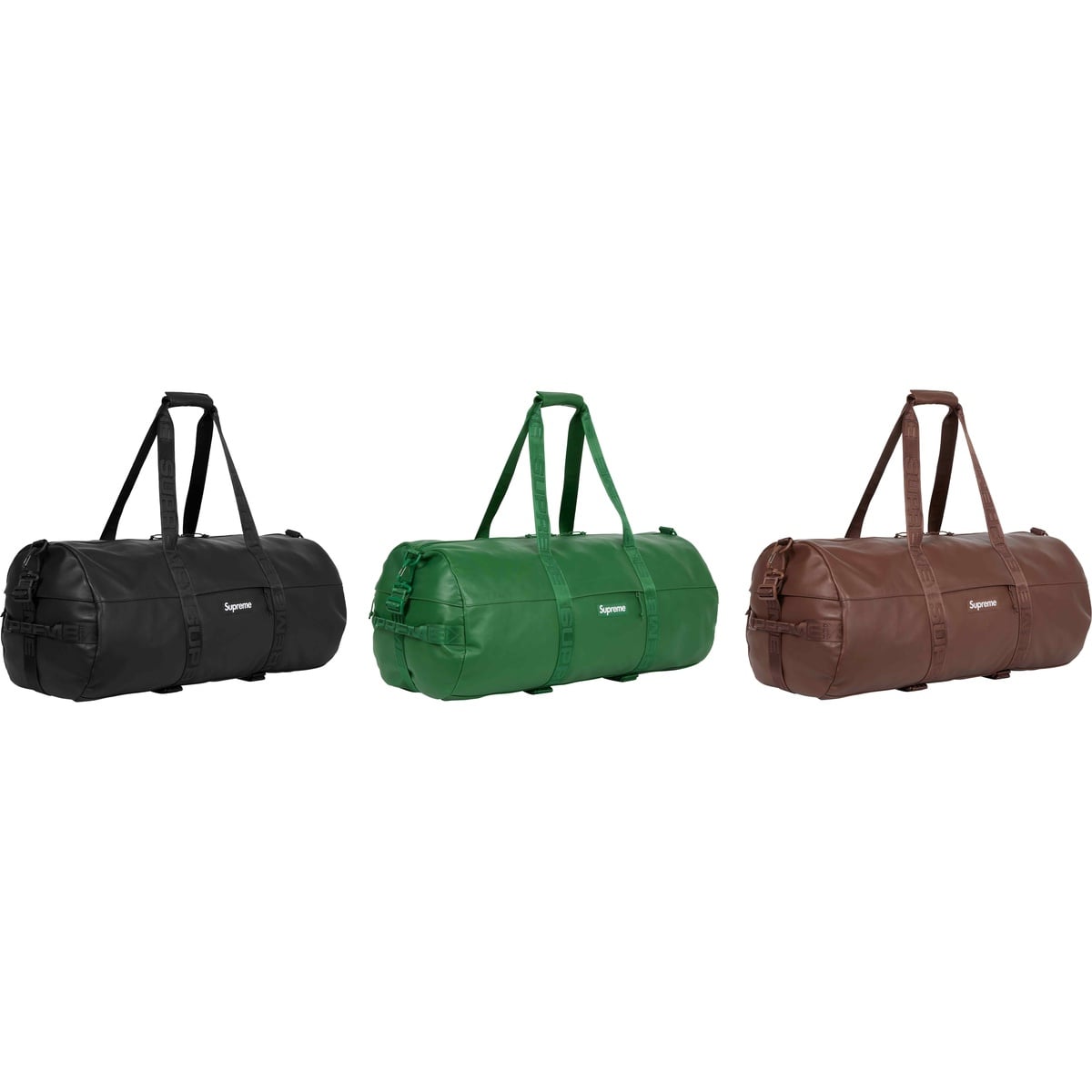 バッグ Supreme Leather Duffle Bag Brown 24FW Leather Large Duffle Bag | Supreme 24fw