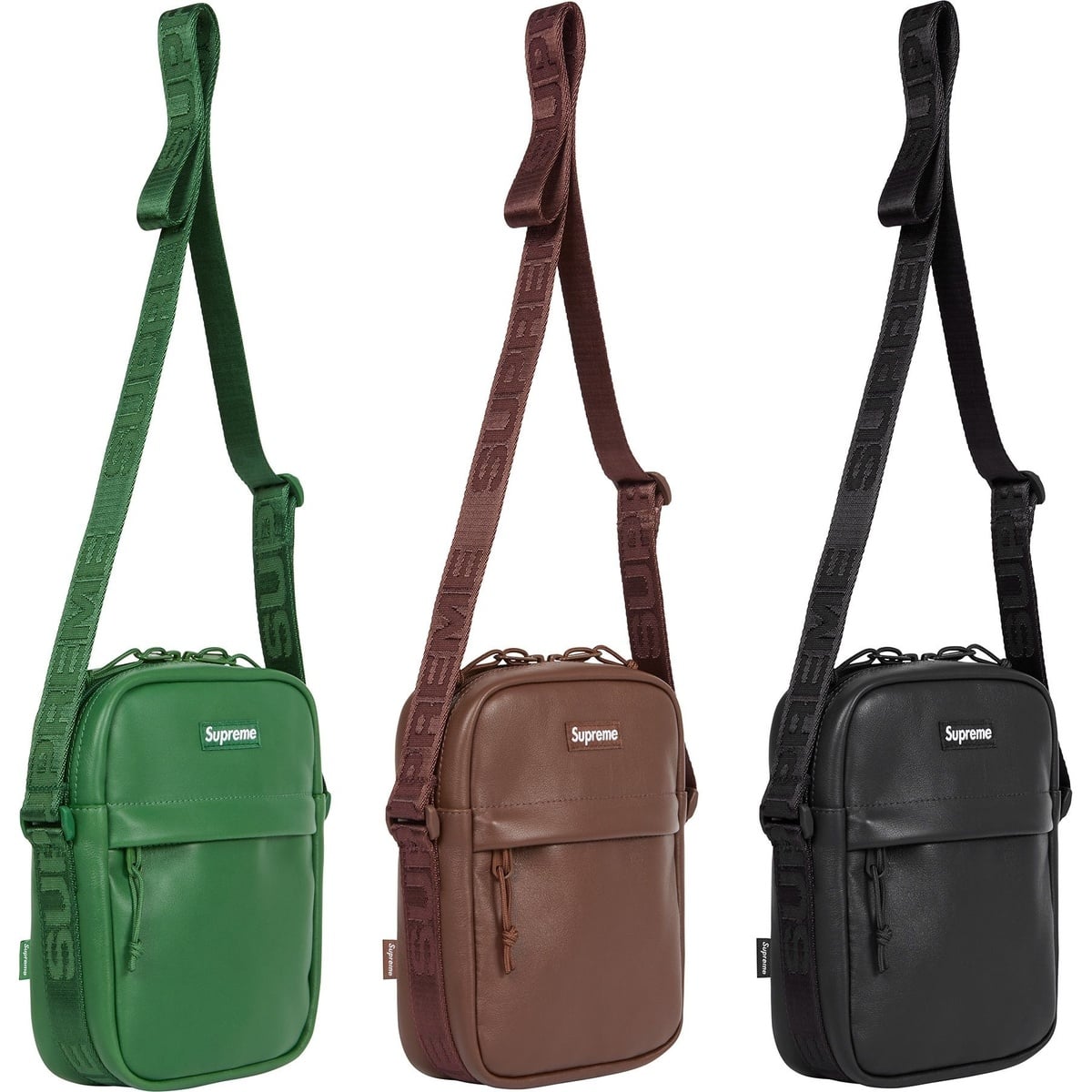 Leather Shoulder Bag - fall/winter 2024 - SupremeCommunity