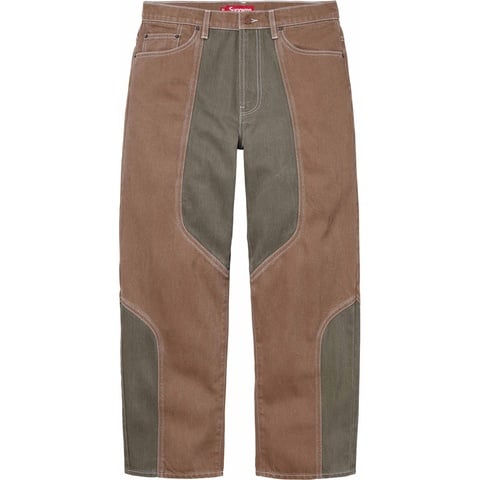 2-Tone Paneled Baggy Jean - fall/winter 2024 - Supreme