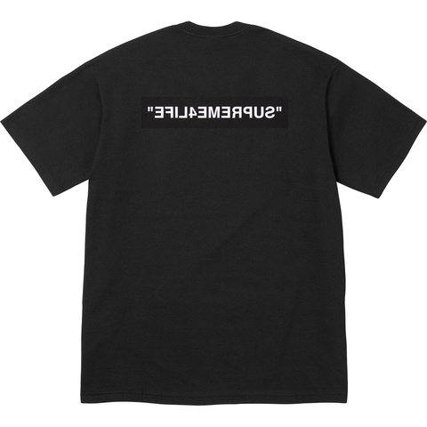 Supreme 4 Life Tee - Black