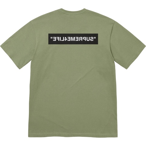 Supreme 4 Life Tee - Light Olive