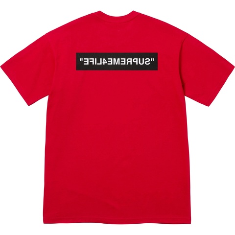 Supreme 4 Life Tee - Red