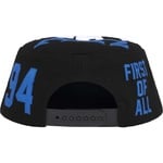 Supreme Alpha Omega Pillbox Hat (FW24) - Black