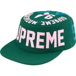 Supreme Alpha Omega Pillbox Hat (FW24) - Dark Green
